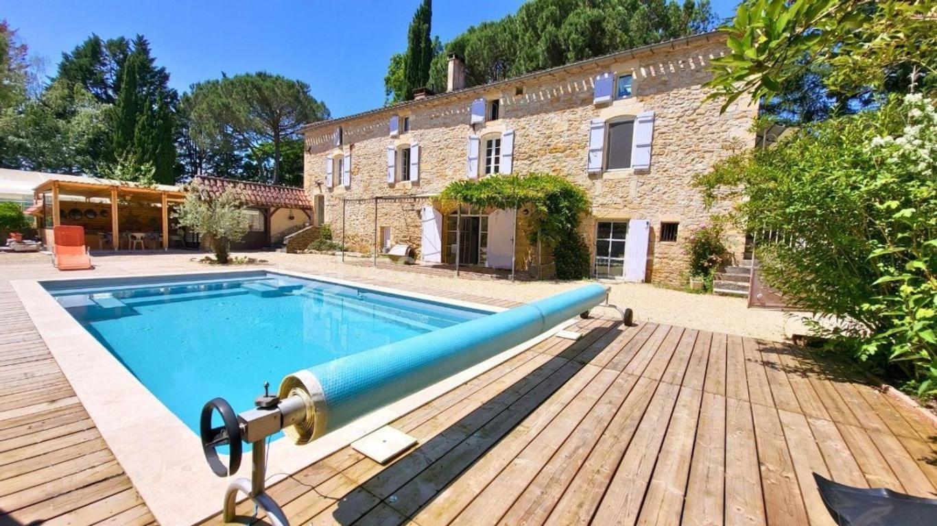 Domaine La Buissiere Duravel "La Maison" Piscine Privative Экстерьер фото